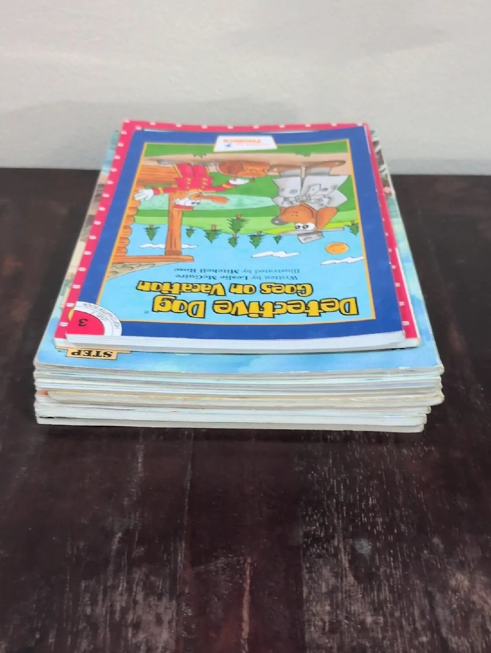 Scholastic Vintage Set of 10 Fiction Leveled Children's Books Levels 3 & 4